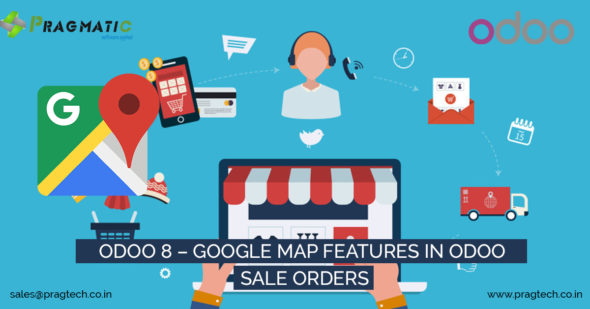 Odoo 8 – Google Map Features In Odoo Sales Order