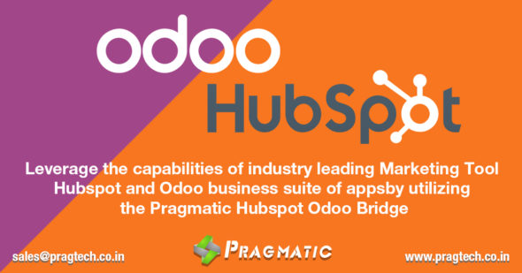 Leverage the capabilities of industry leading Marketing Tool Hubspot and Odoo business suite of apps by utilizing the Pragmatic Hubspot Odoo Bridge