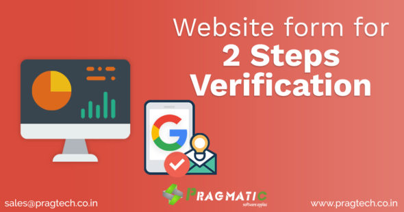 Website form for 2 Steps Verification Odoo App