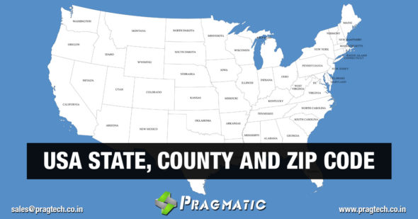 USA States, County and Zip Codes Odoo App