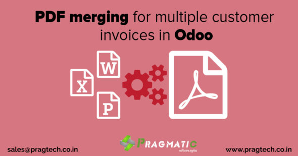 PDF merging for multiple customer invoices in Odoo