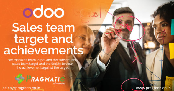 Odoo Sales Team Target and Achievements