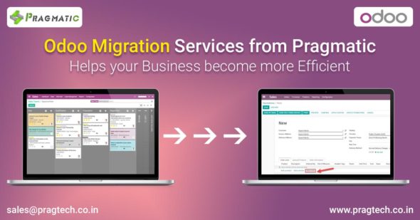 Odoo Migration Services from Pragmatic: Helps your Business become more Efficient