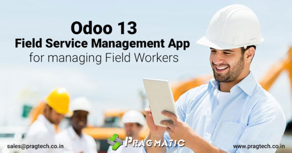 Odoo 13: Field Service Management App for managing Field Workers