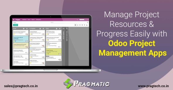 Manage Project Resources & Progress Easily with Odoo Project Management Apps