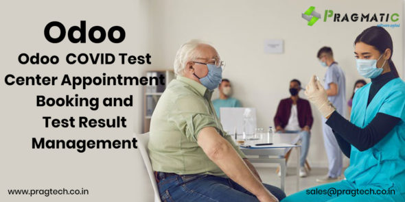 Odoo COVID Test Center Appointment Booking and Test Result Management App