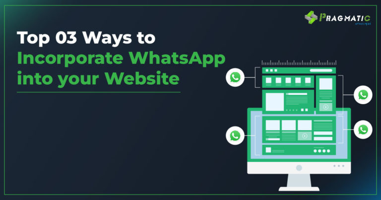 Top Three Ways To Incorporate WhatsApp Into Your Website - Pragmatic ...