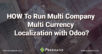 HOW To Run Multi Company Multi Currency Localization with Odoo?