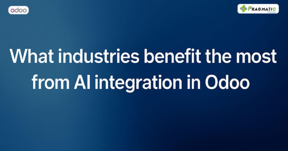 What industries benefit the most from AI integration in Odoo