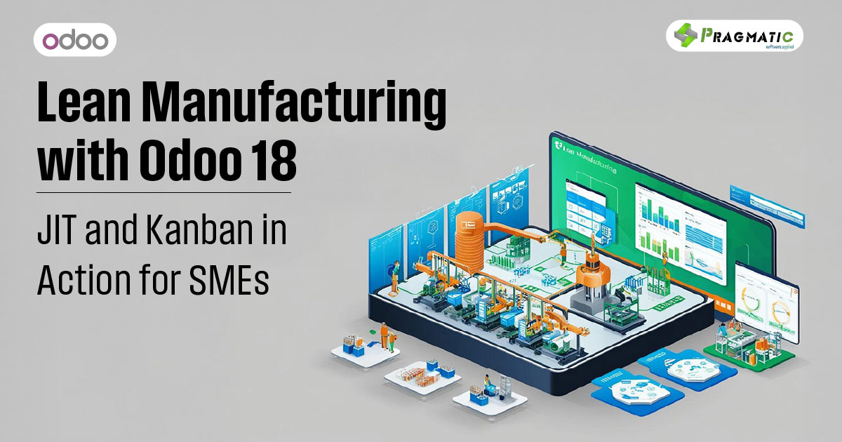 Lean Manufacturing with Odoo 18: JIT and Kanban in Action for SMEs