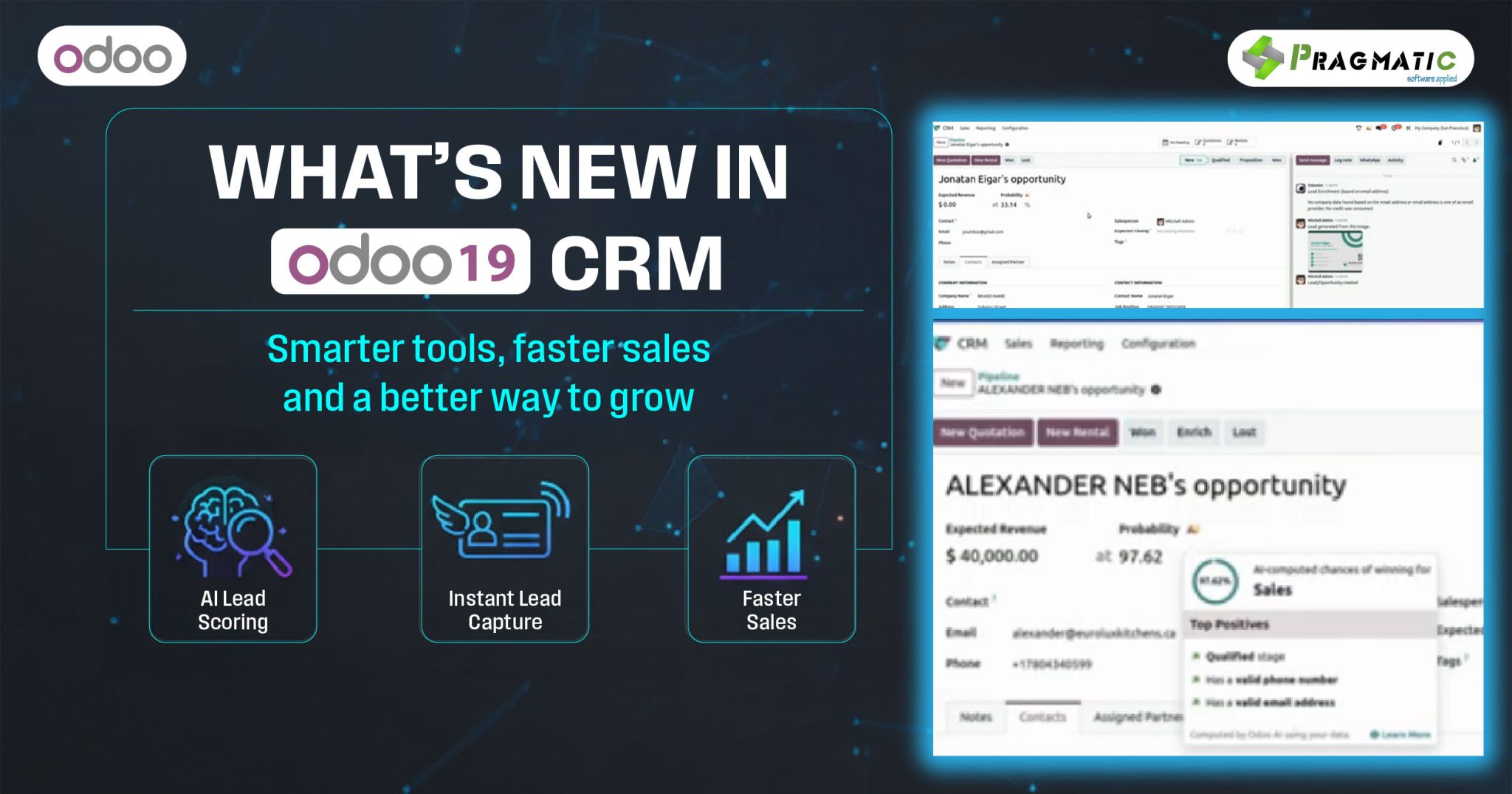 What’s new in Odoo 19 CRM | Smarter tools, faster sales and a better ...