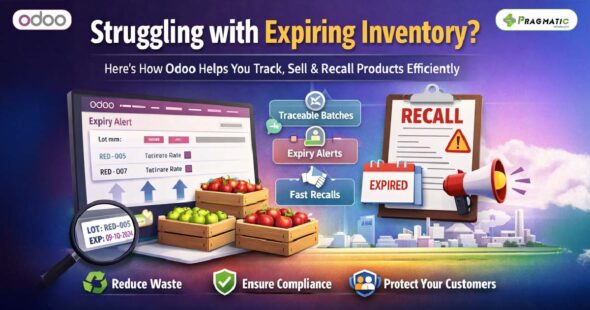 Struggling with expiring inventory? Here’s How Odoo helps you track, sell & recall products efficiently