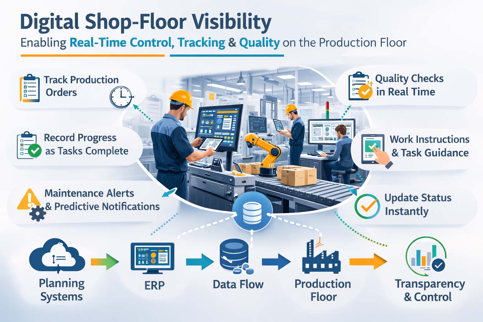 Shop Operations Why lean manufacturing initiatives fail without digital shop-floor ...