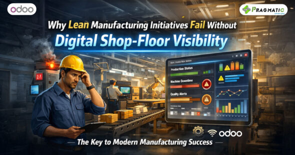 Why lean manufacturing initiatives fail without digital shop-floor visibility